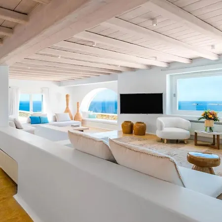度假居 Luxury Near Beach Of Psarou *