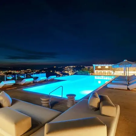 度假居 Luxury Near Beach Of Psarou *